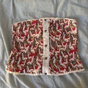 Urban Outfitters Button Tube Top